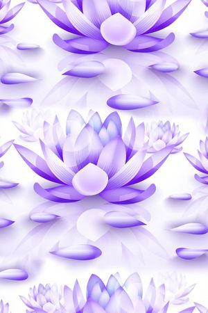 虚拟荷花印花华亿平台图片