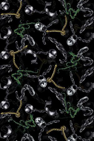 潮流时尚印花华亿平台图片