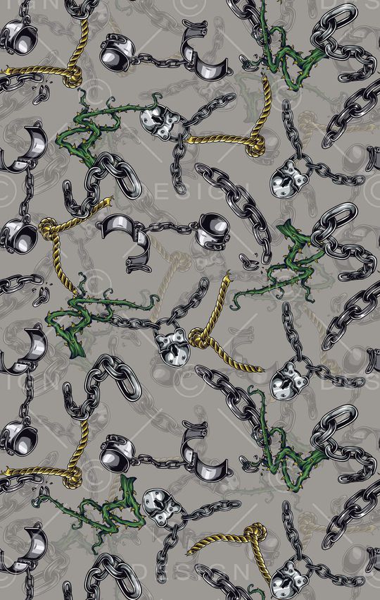 潮流时尚印花华亿平台图片