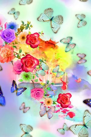 流行时尚印花华亿平台图片