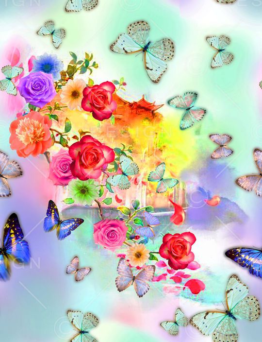 流行时尚印花华亿平台图片