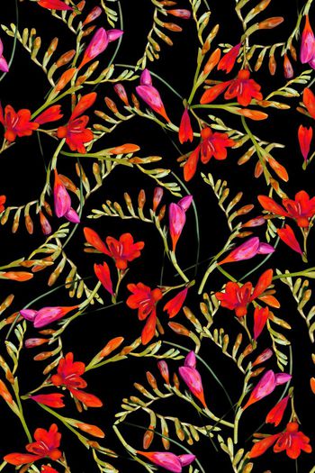 494519-高端时尚香雪兰 花苞小碎花