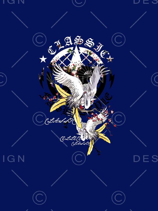 中国风印花华亿平台图片