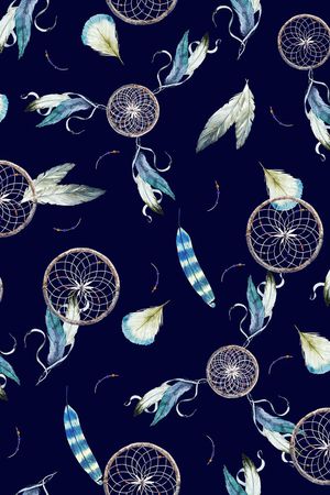 清新 时尚 羽毛印花华亿平台图片