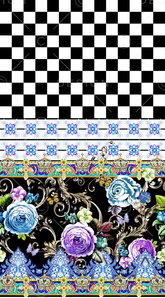 欧式印花华亿平台图片