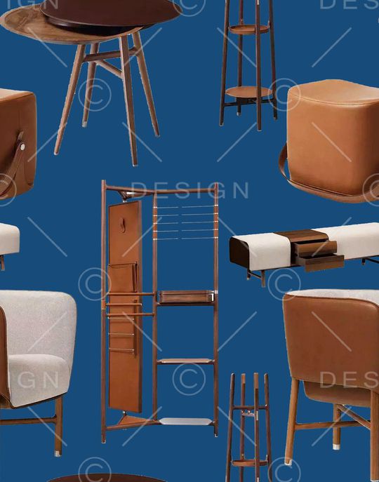 复古印花华亿平台图片