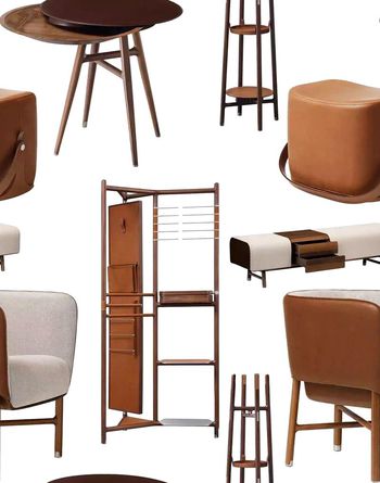 494645-复古时尚木质家具花