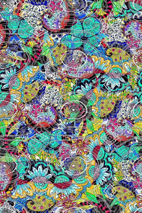 多彩印花华亿平台图片