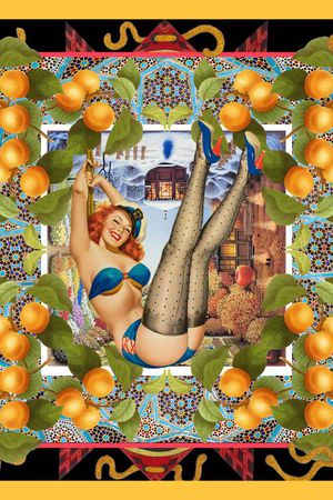 梦露 粉红诱惑印花华亿平台图片