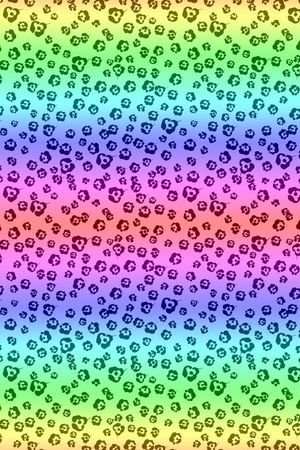 豹纹印花华亿平台图片