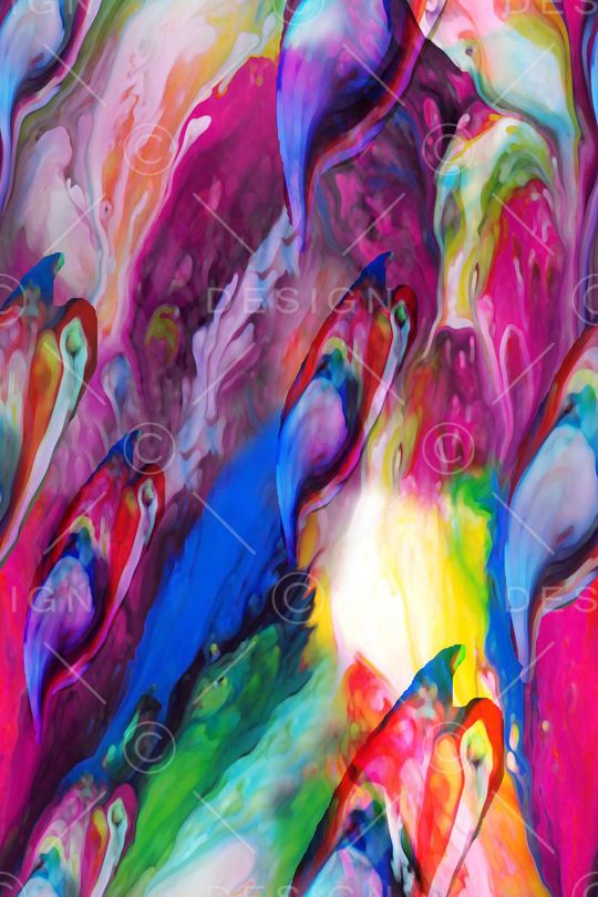 丝绸 真丝 棉布印花华亿平台图片