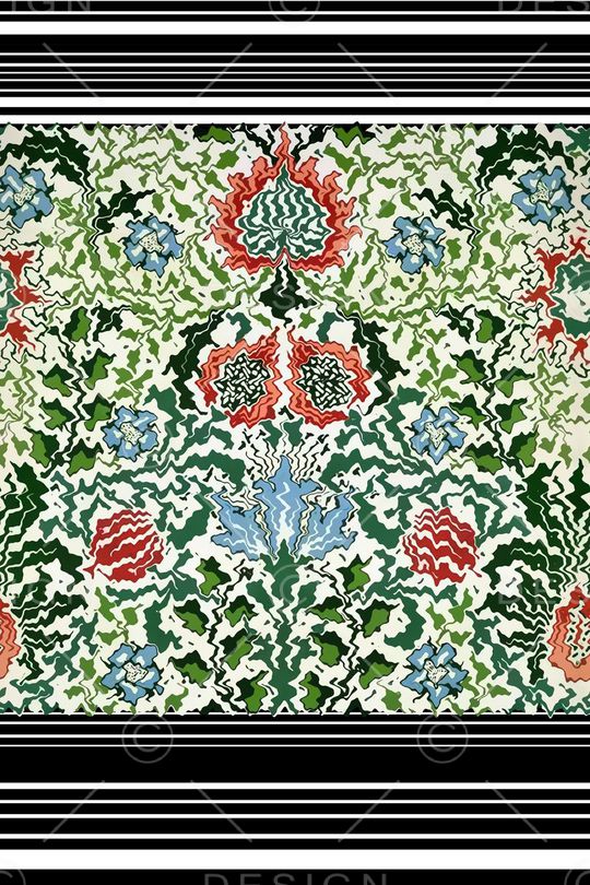 抽象印花华亿平台图片