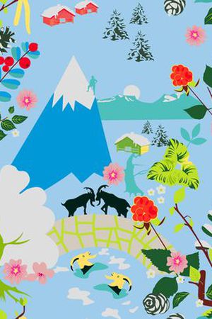 手绘印花华亿平台图片