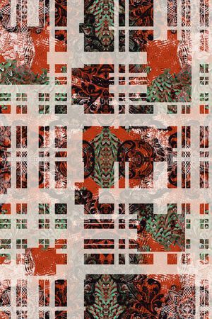 抽象印花华亿平台图片