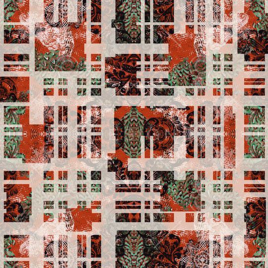 抽象印花华亿平台图片