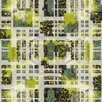 494961-抽象暗花底纹格子窗格