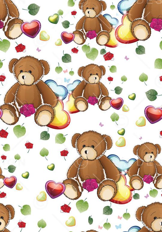 大棕熊印花华亿平台图片