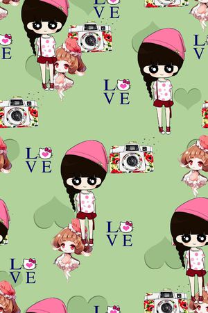 创意服装面料印花华亿平台图片