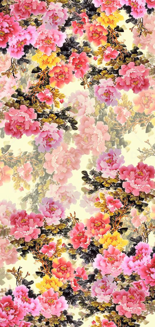 中国风印花华亿平台图片