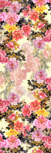 中国风印花华亿平台图片