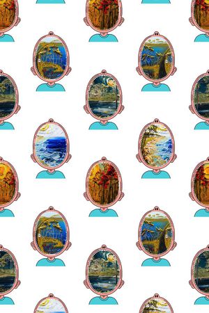 趣味印花华亿平台图片