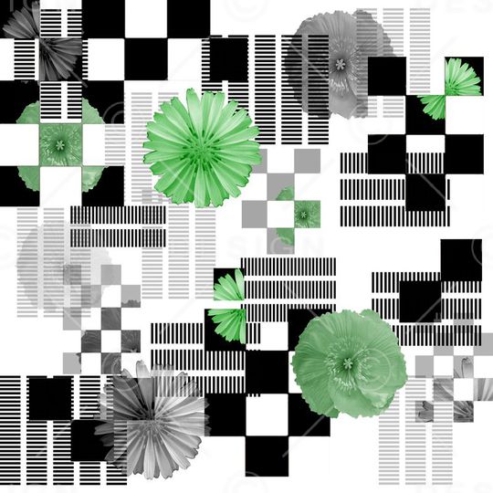 时尚混搭印花华亿平台图片