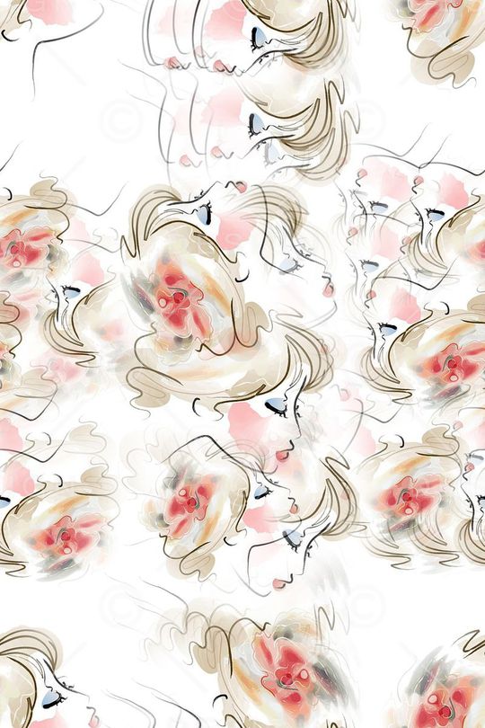 美女印花华亿平台图片