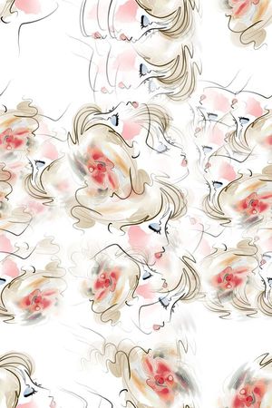 美女印花华亿平台图片