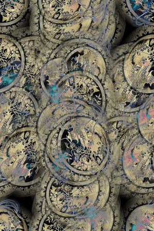 宫廷印花华亿平台图片