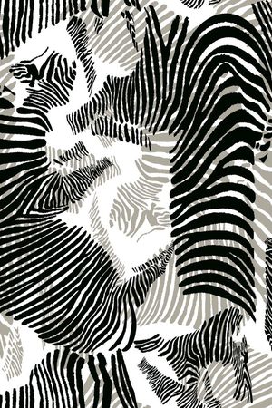 几何印花华亿平台图片