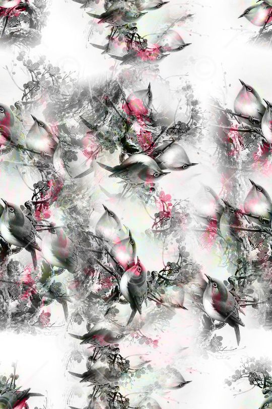 鸟印花华亿平台图片