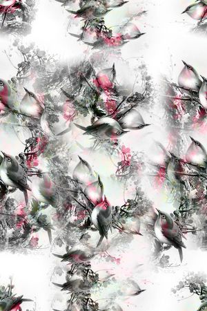 鸟印花华亿平台图片