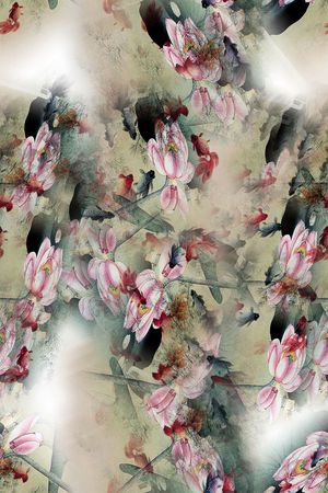 鱼印花华亿平台图片