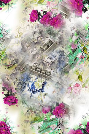 时尚印花华亿平台图片