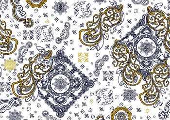 495369-佩斯利  火腿纹