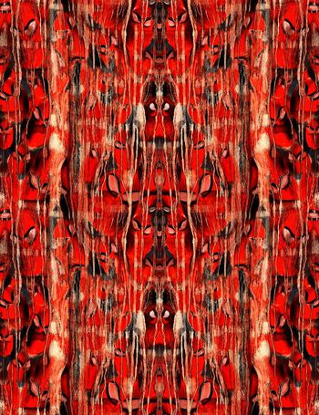 495437-复古 油画  抽象艺术  沙发布 