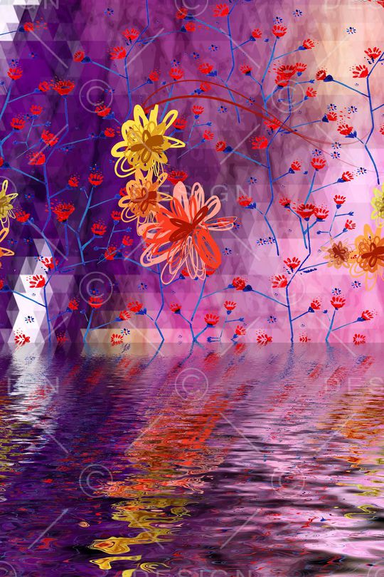 水面印花华亿平台图片