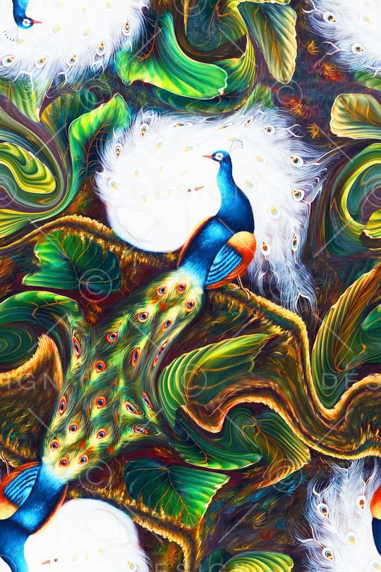 中国风印花华亿平台图片