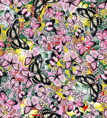 乱花印花华亿平台图片