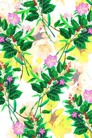 流行时尚印花华亿平台图片