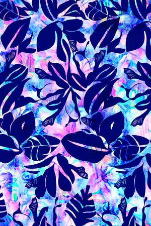 流行时尚印花华亿平台图片