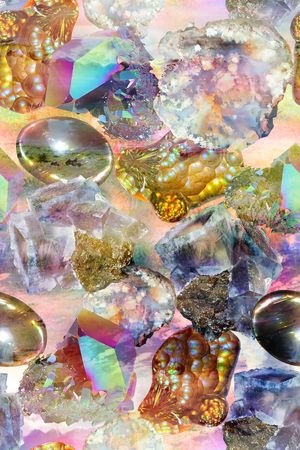 抽象印花华亿平台图片