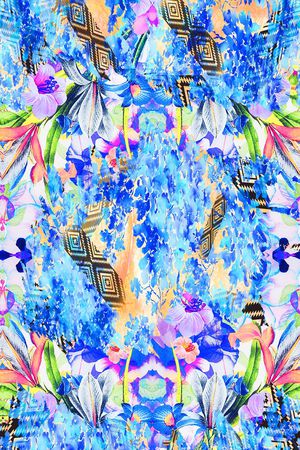 流行时尚印花华亿平台图片