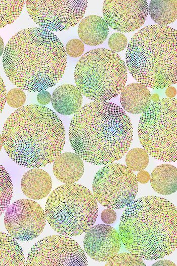 495668-抽象 波普圆点  五彩圆点  瓶盖