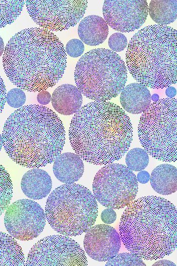 495669-抽象 波普圆点  五彩圆点  瓶盖