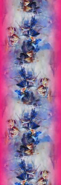 手绘印花华亿平台图片