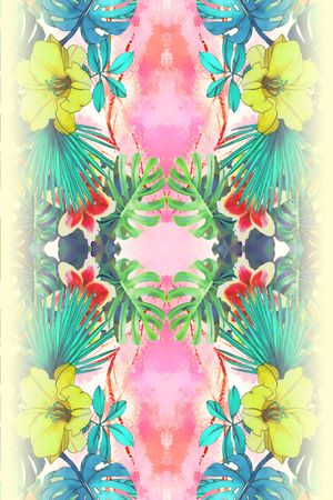 手绘印花华亿平台图片