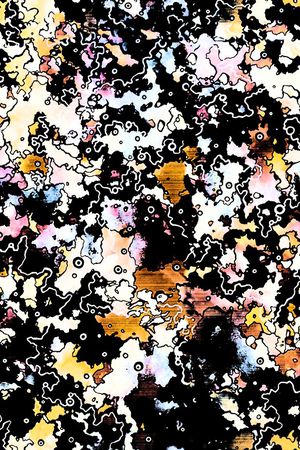 斑驳印花华亿平台图片