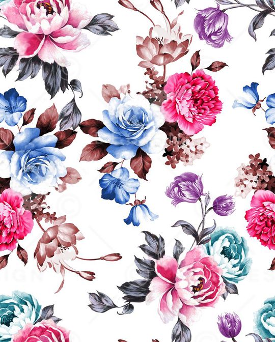 清新印花华亿平台图片