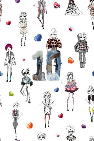 手绘印花华亿平台图片